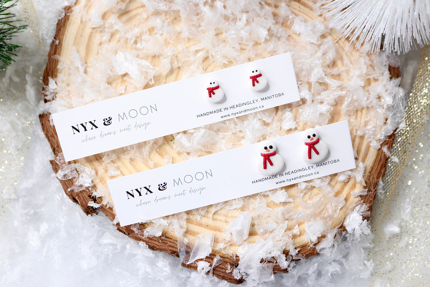 Snowman | Stud Earring