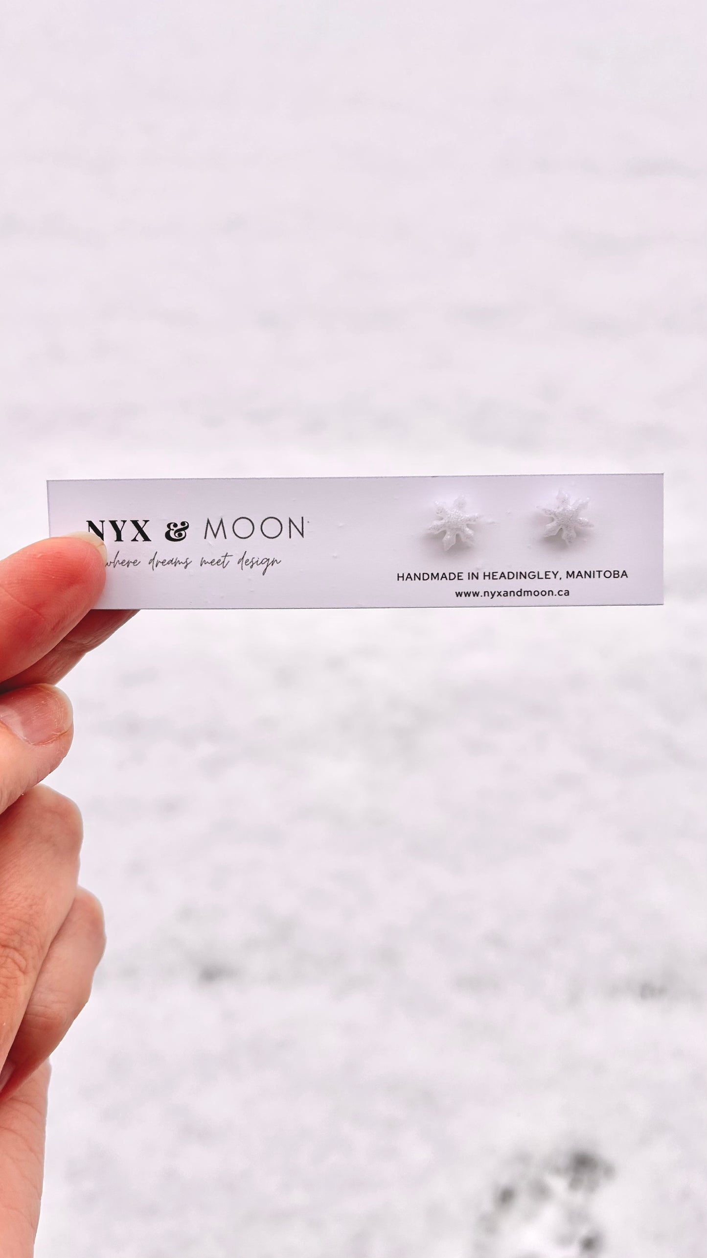 Snowflakes | Stud Earring
