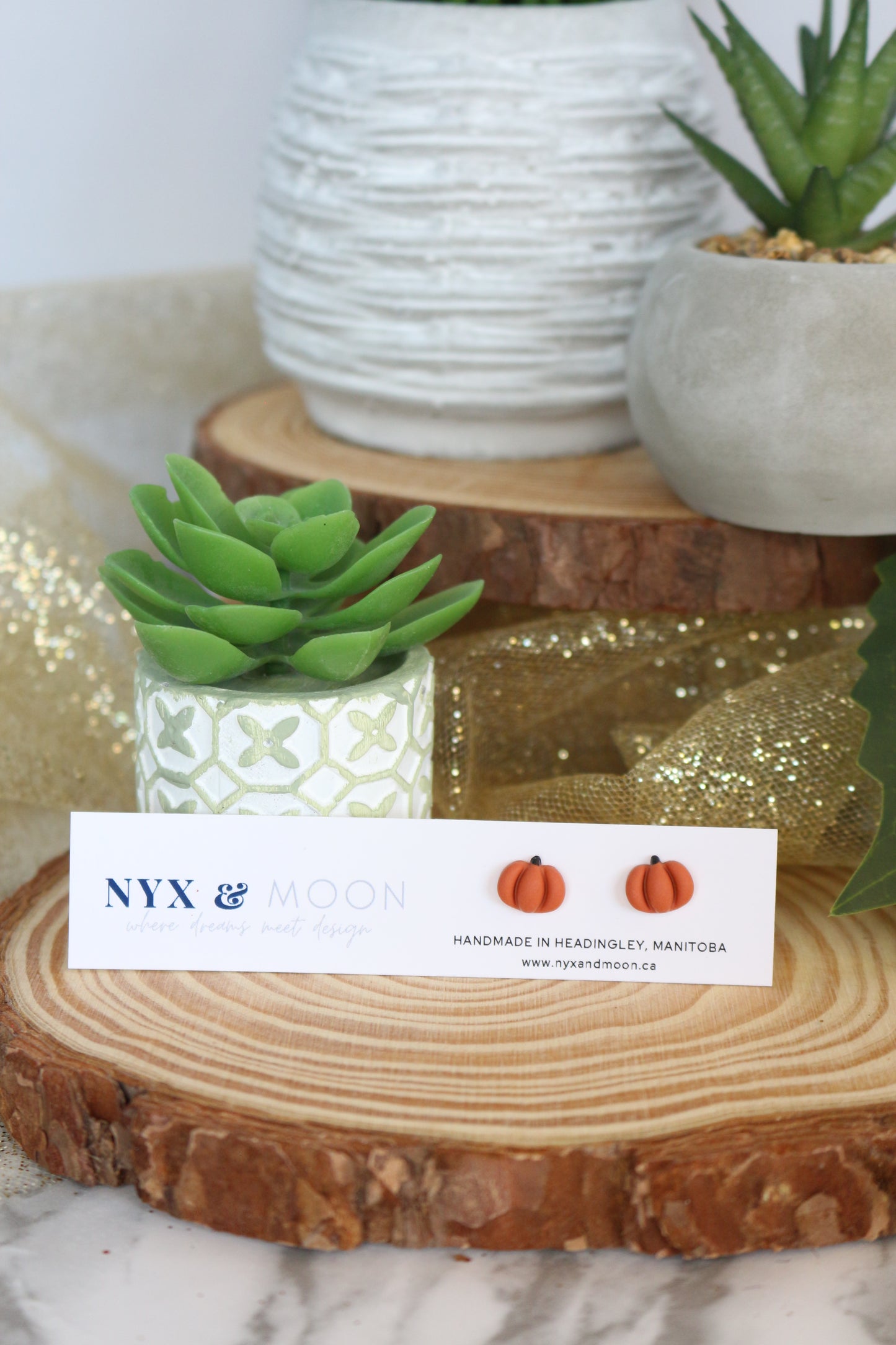 Pumpkin | Mini-Stud Earring