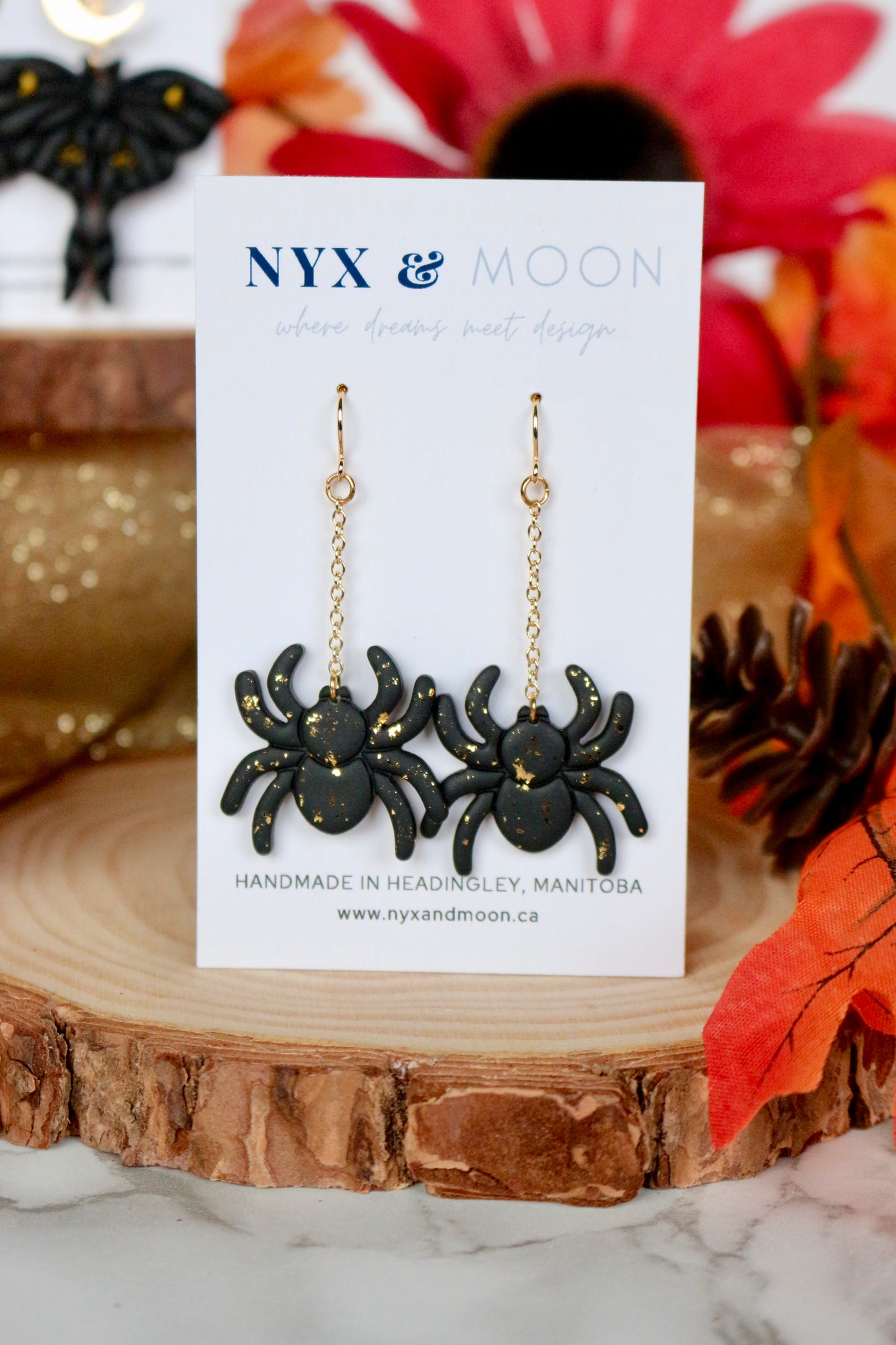 Spider | Dangle Earrings
