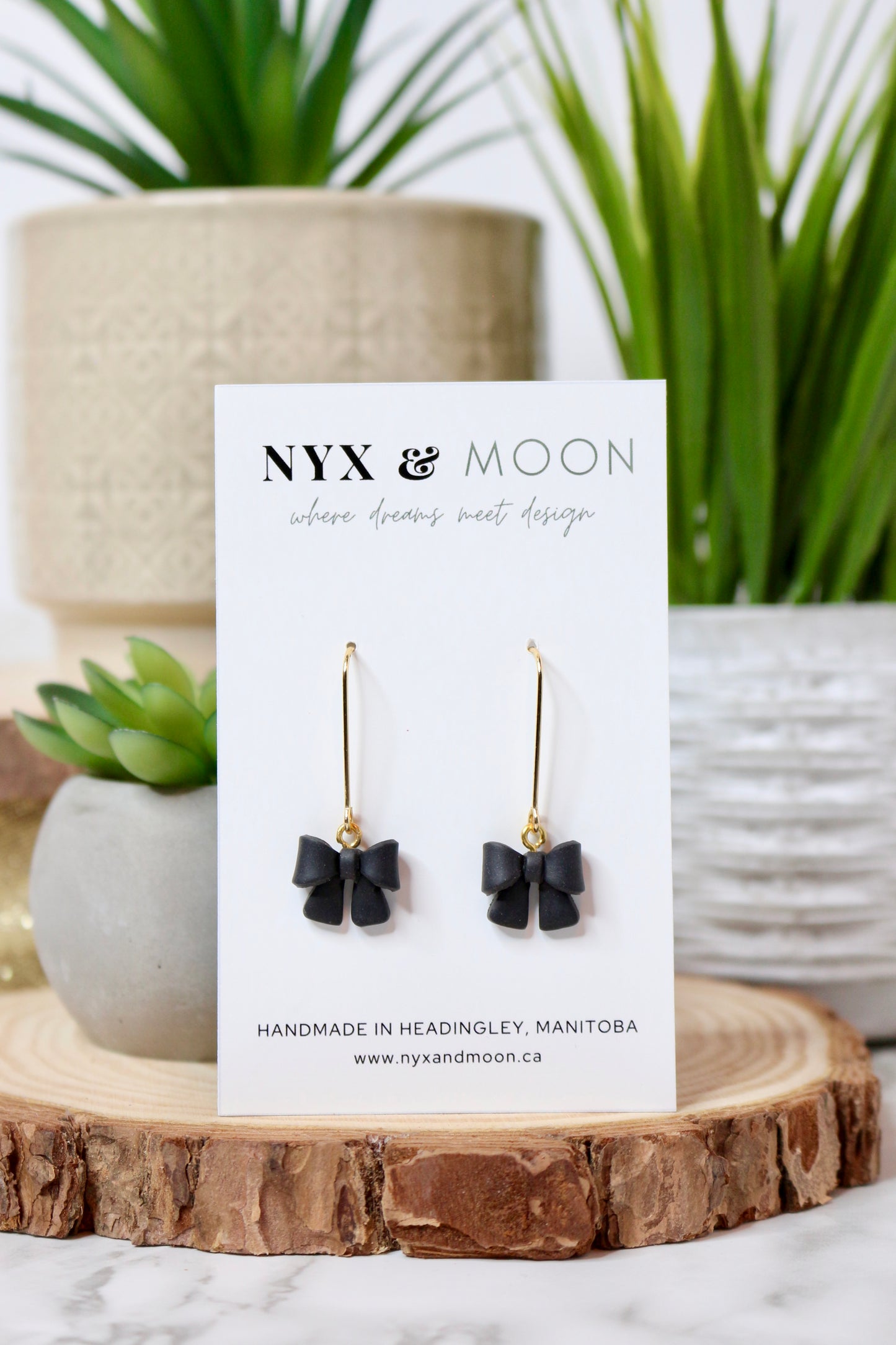 Selene | Small Bow Dangle