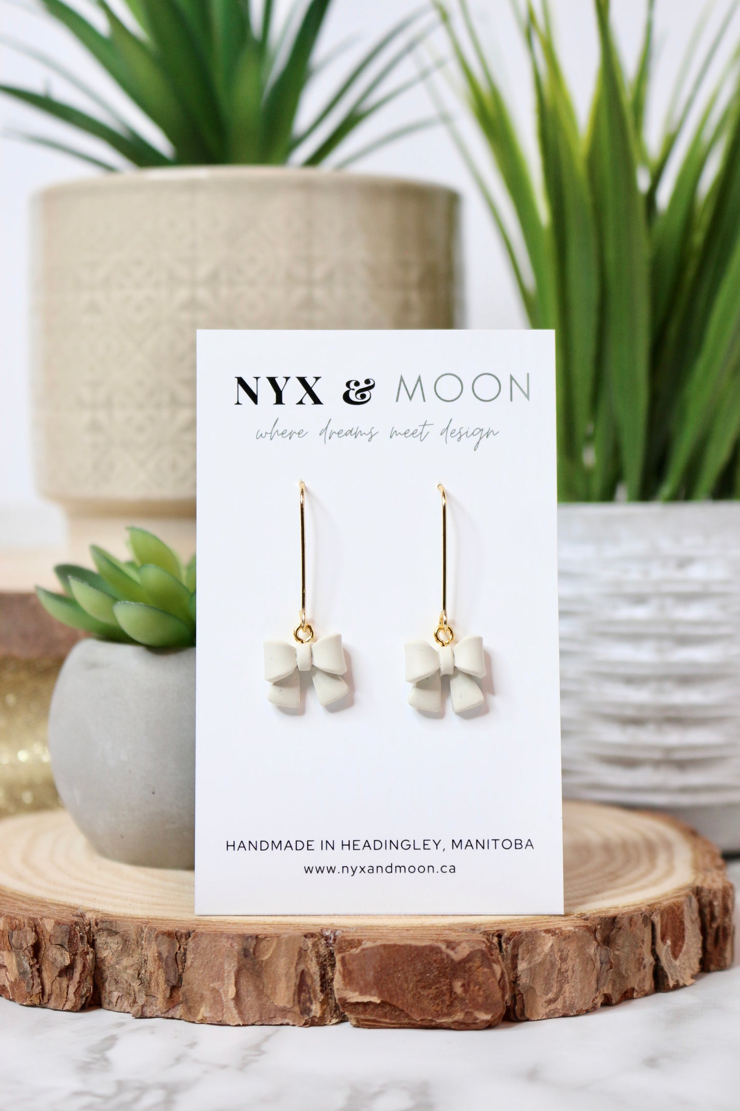 Selene | Small Bow Dangle