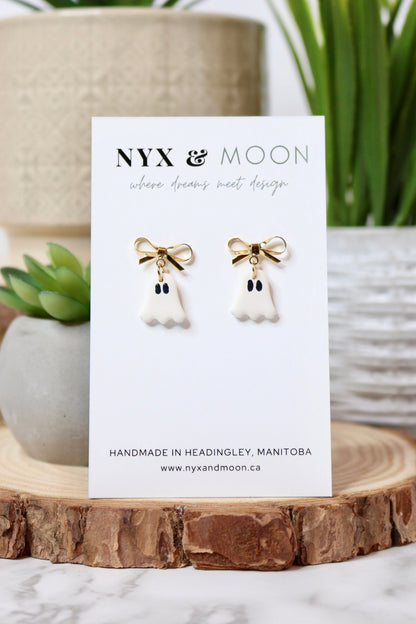 Ghosts | Dangle Earrings (Medium)