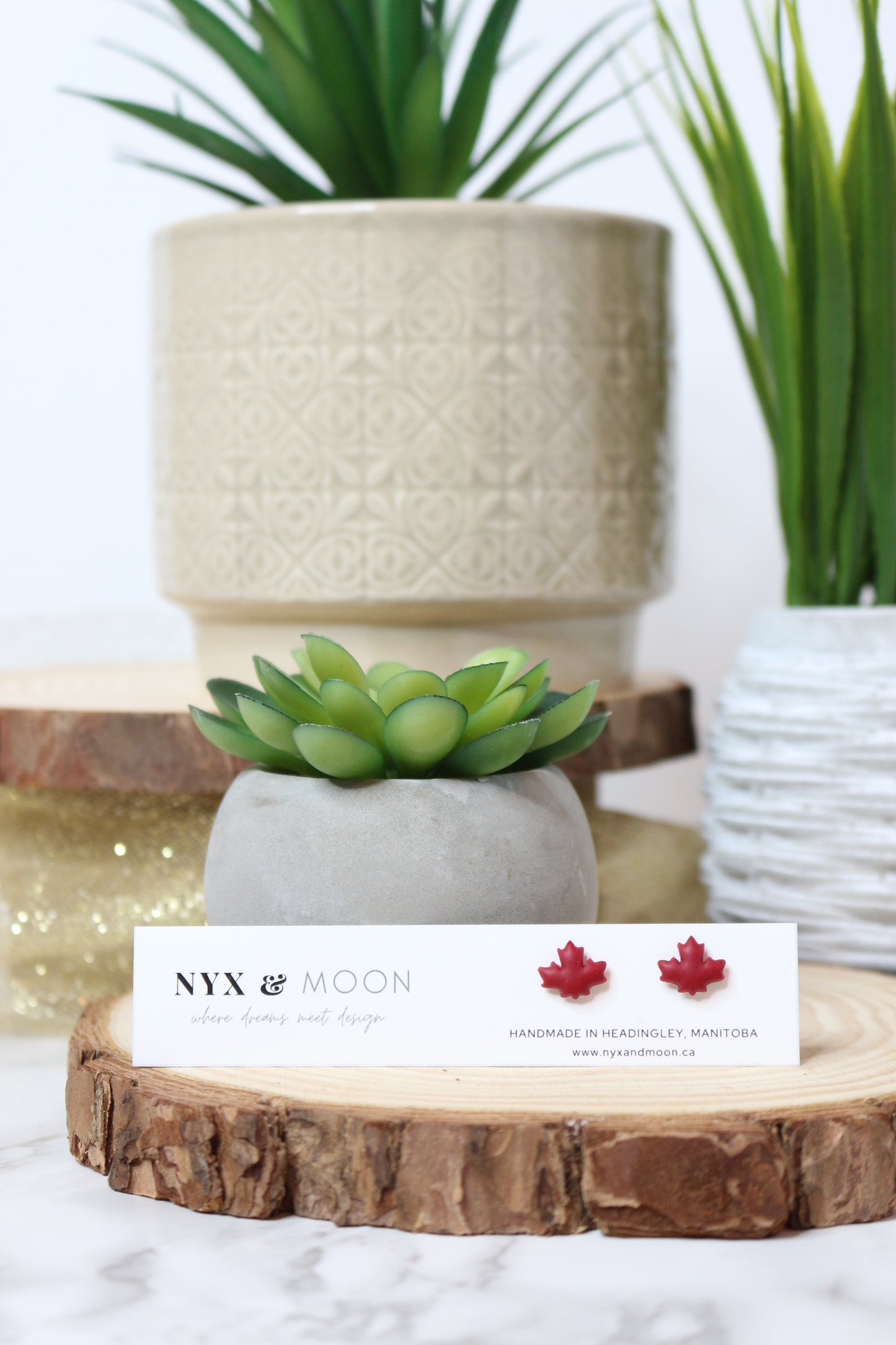 Maple Leaf | Mini-Stud Earrings