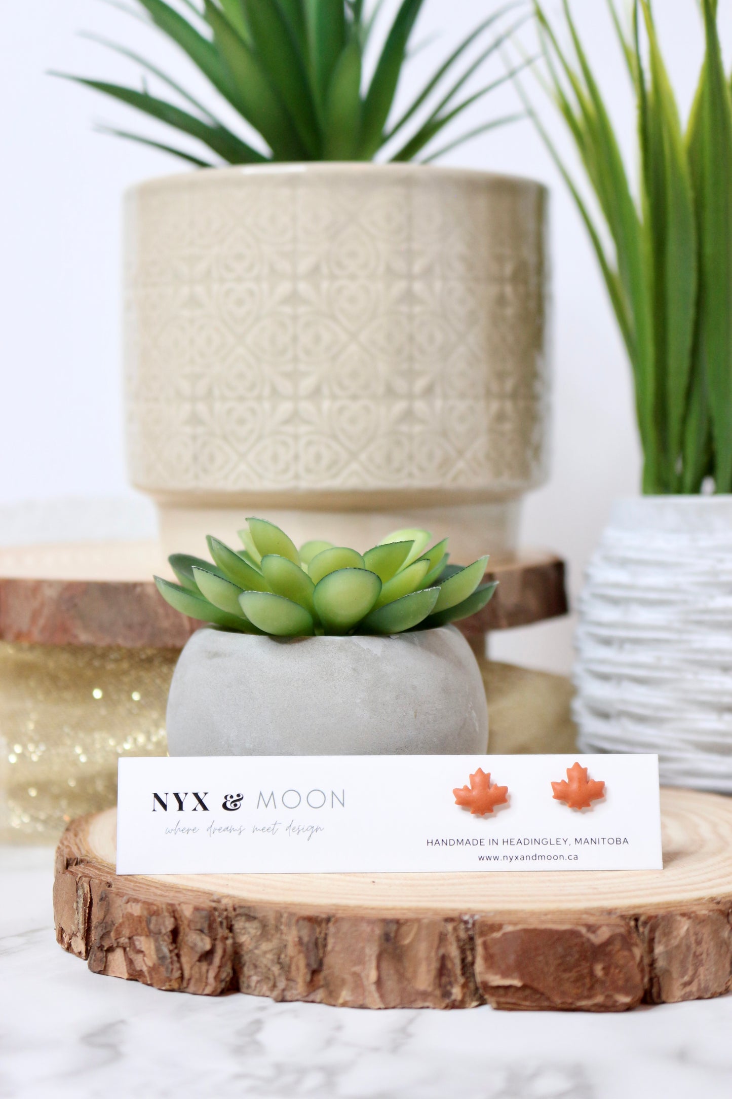 Maple Leaf | Mini-Stud Earrings