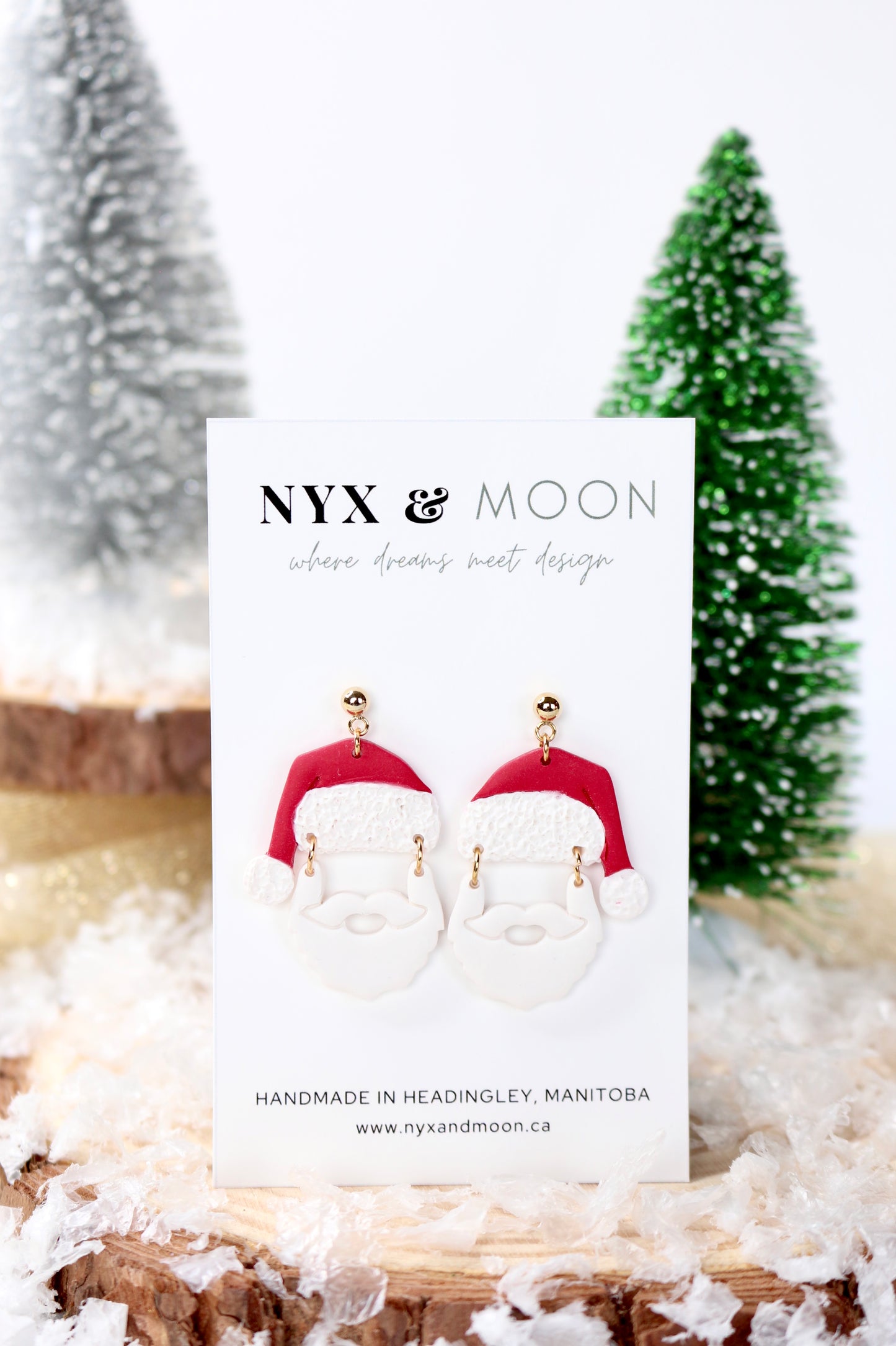 Santa Claus | Dangle Earrings