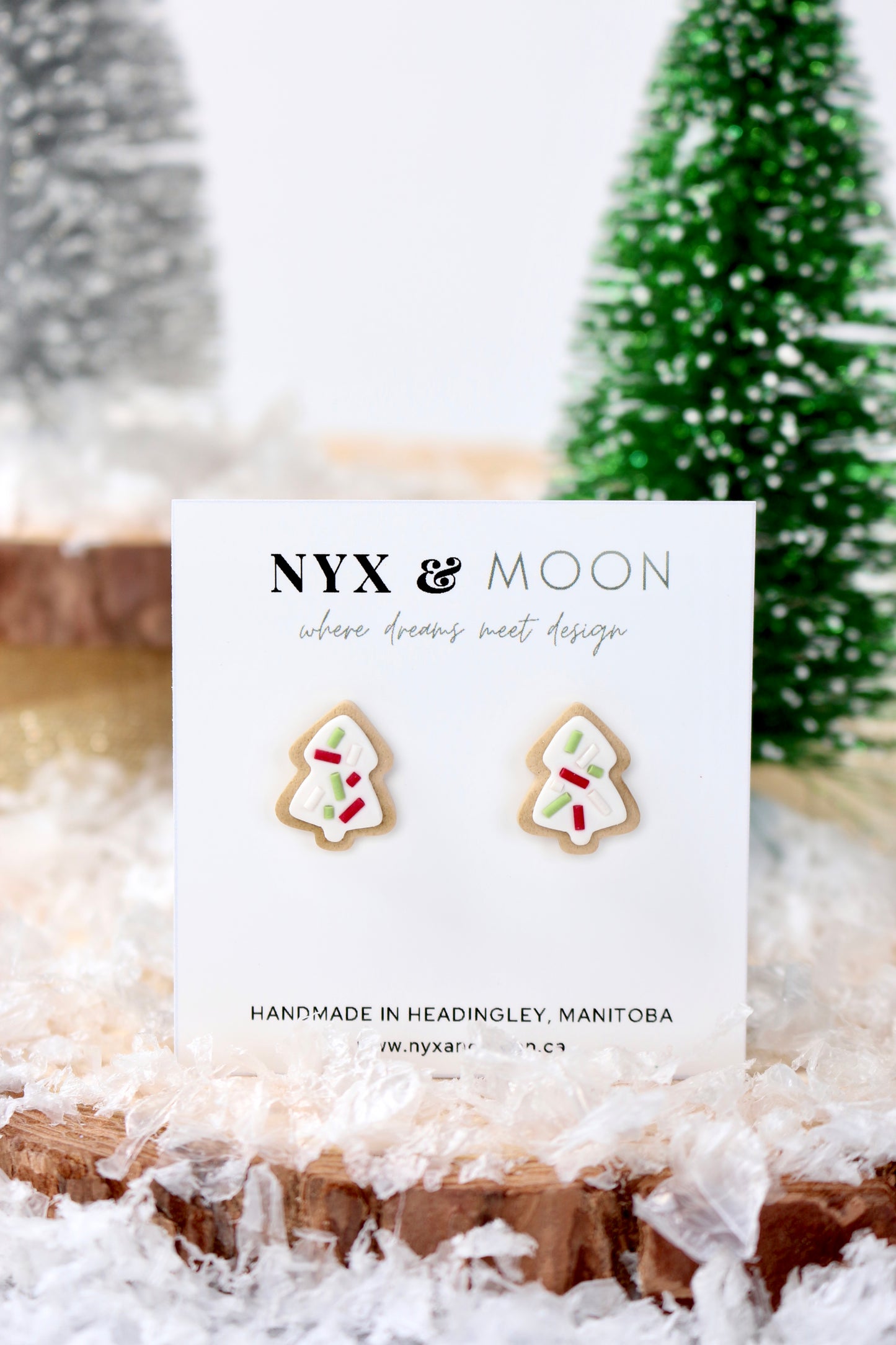 Sugar Cookie Tree | Stud Earring