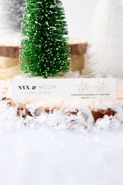 Snowflakes | Stud Earring