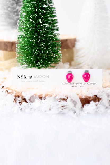 Holiday Bulbs | Stud Earring