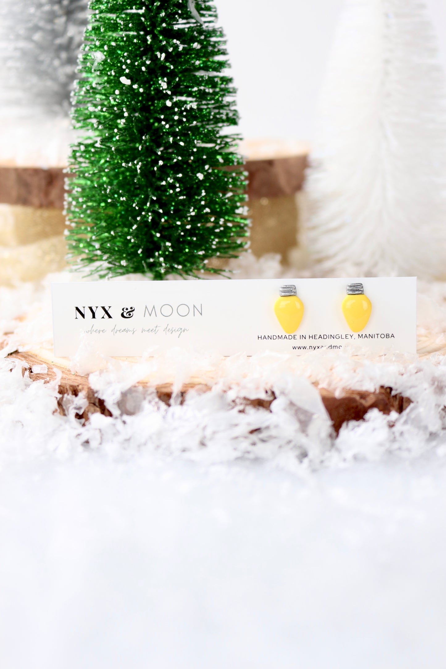 Holiday Bulbs | Stud Earring