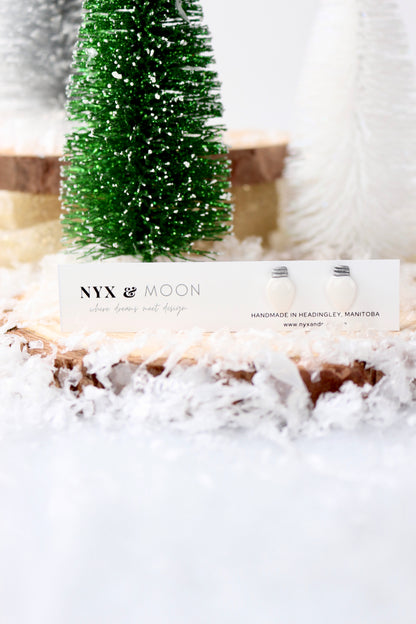 Holiday Bulbs | Stud Earring