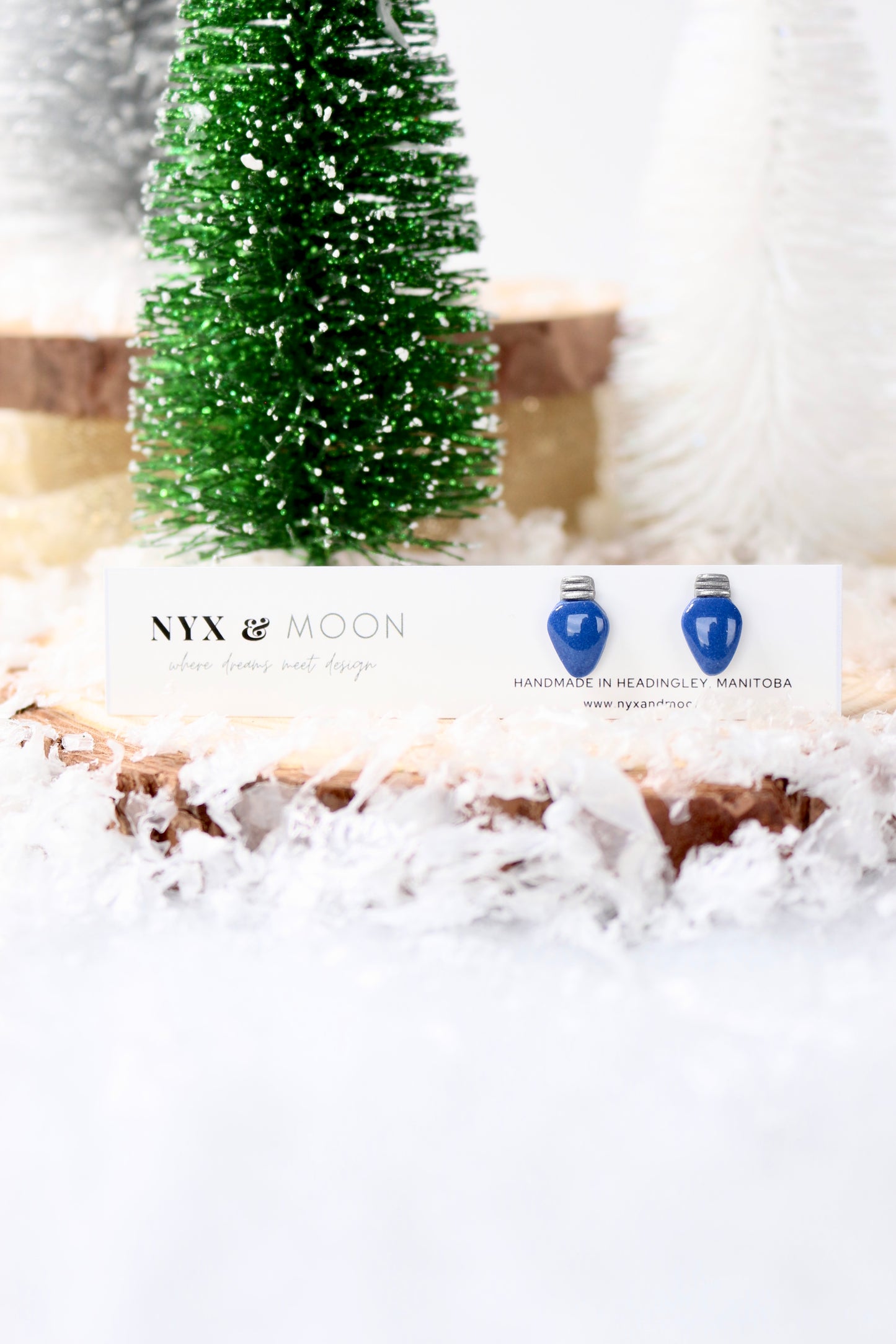 Holiday Bulbs | Stud Earring