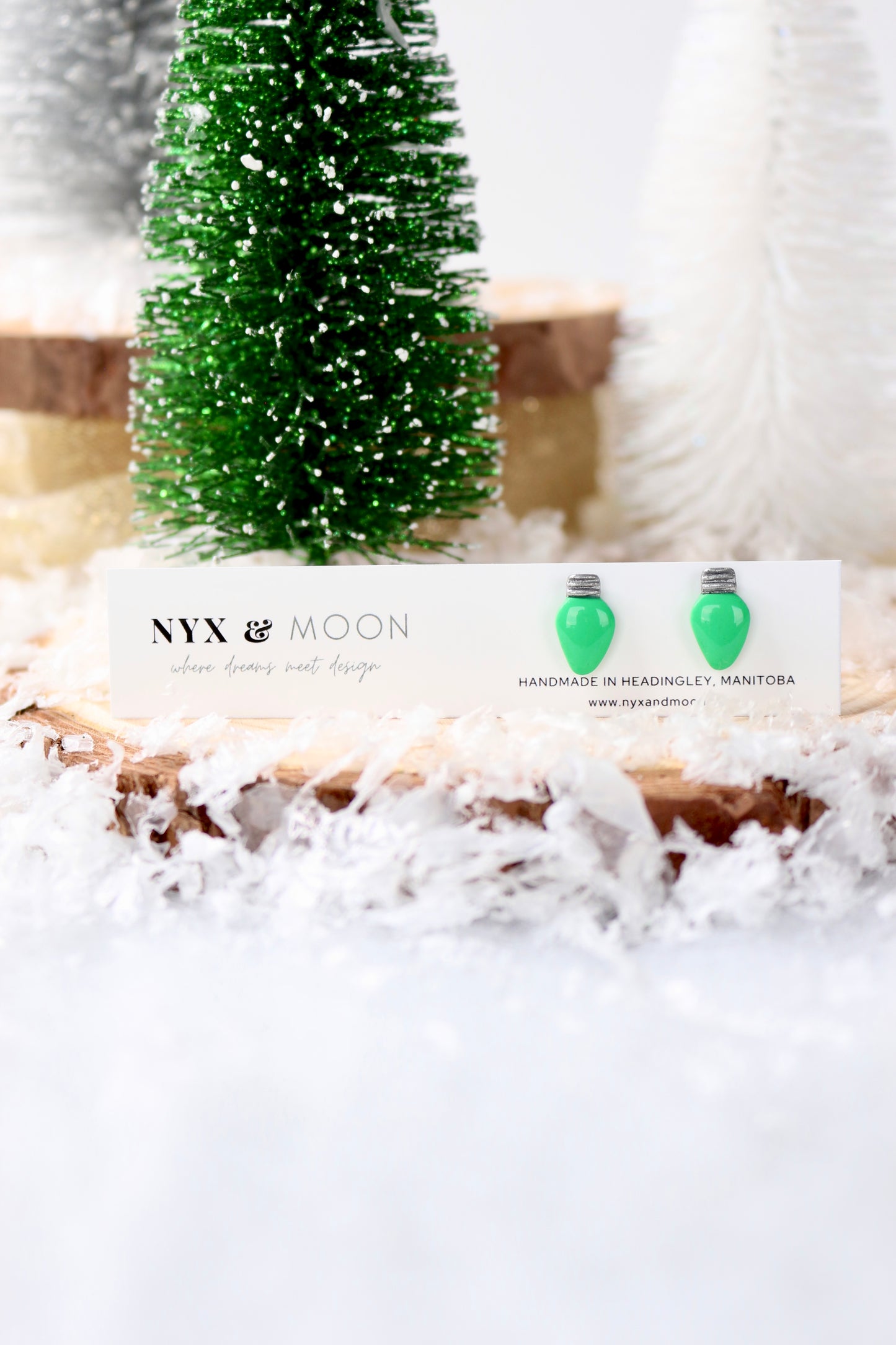 Holiday Bulbs | Stud Earring