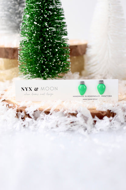 Holiday Bulbs | Stud Earring