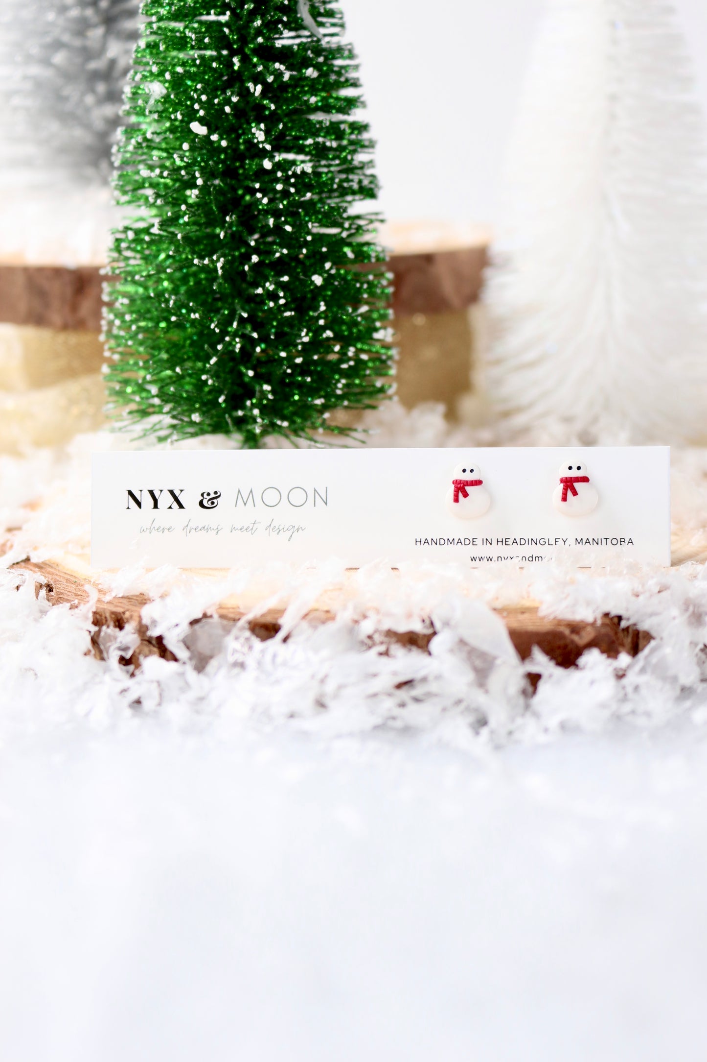 Snowman | Stud Earring