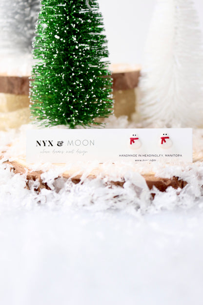 Snowman | Stud Earring