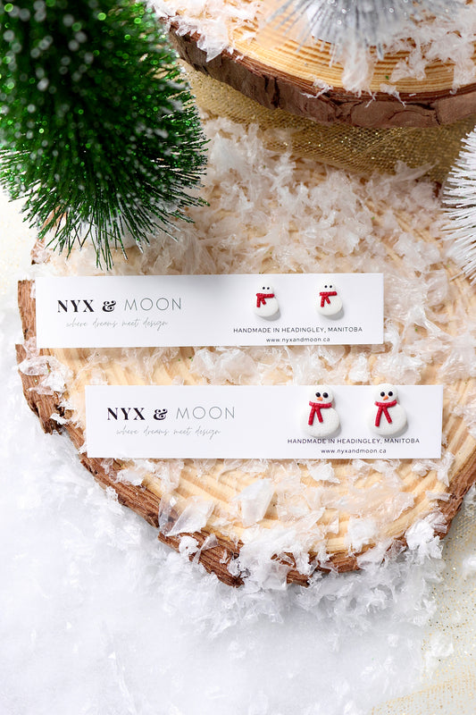 Snowman | Stud Earring