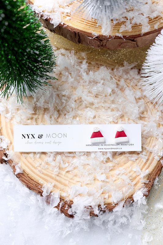 Santa Hat | Stud Earring