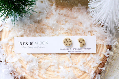 Chocolate Chip Cookies | Stud Earring