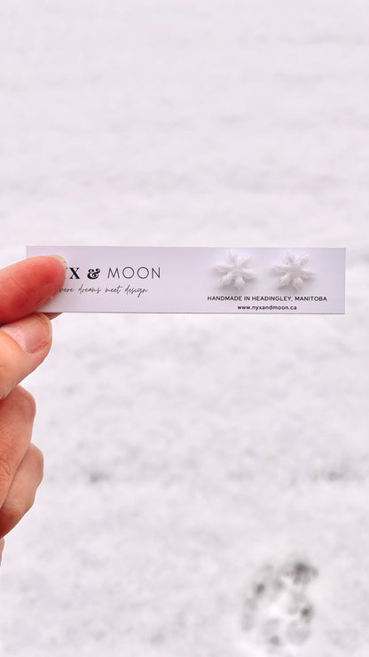 Snowflakes | Stud Earring